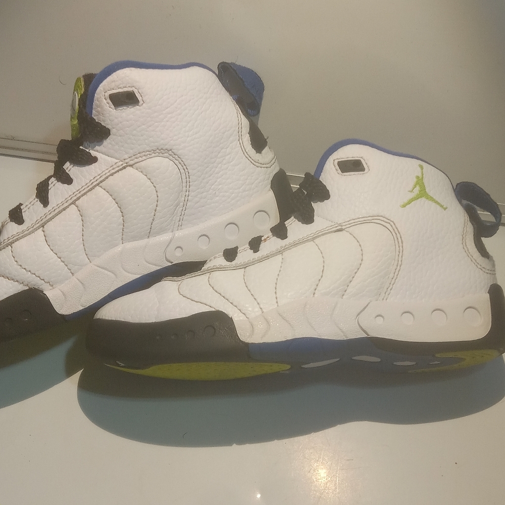 Air Jordan Jumpman Pro BG White Cyber kid 12c